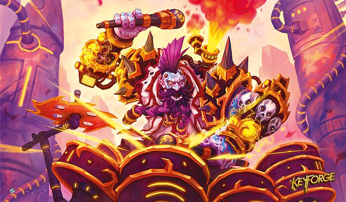 Mata KeyForge Drummernaut
