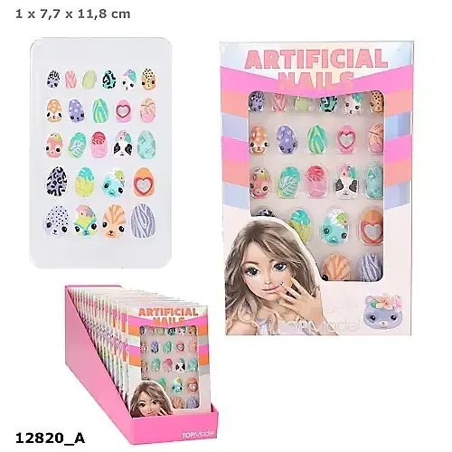 Paznokcie sztuczne top model owalne beauty&me 12820a