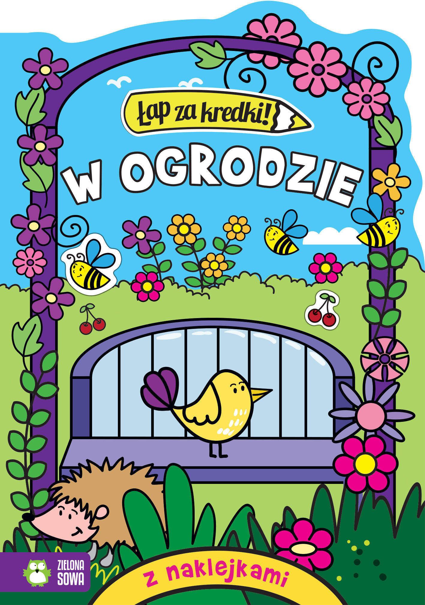 Łap za kredki! W ogrodzie
