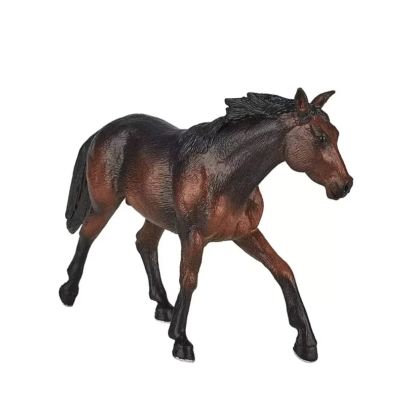 Figurka koń quarter horse gniady przydymiony