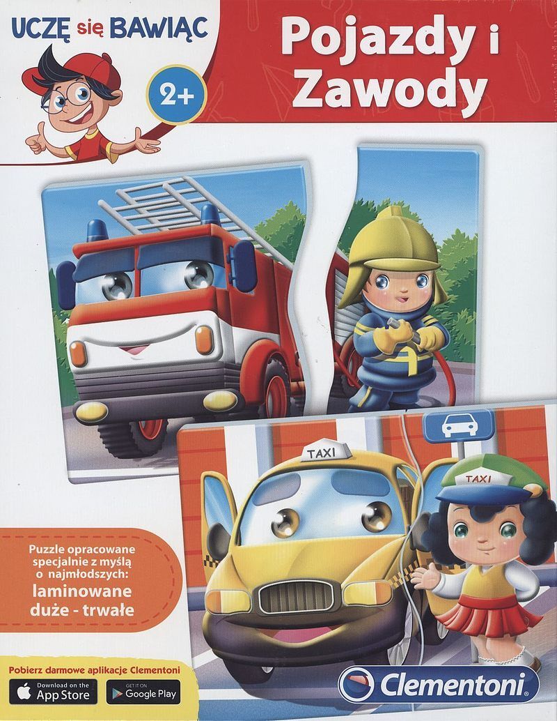 Puzzle pojazdy i zawody 60917