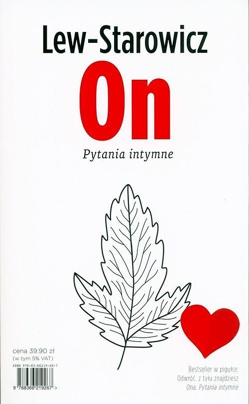 On. Pytania intymne / Ona. Pytania intymne