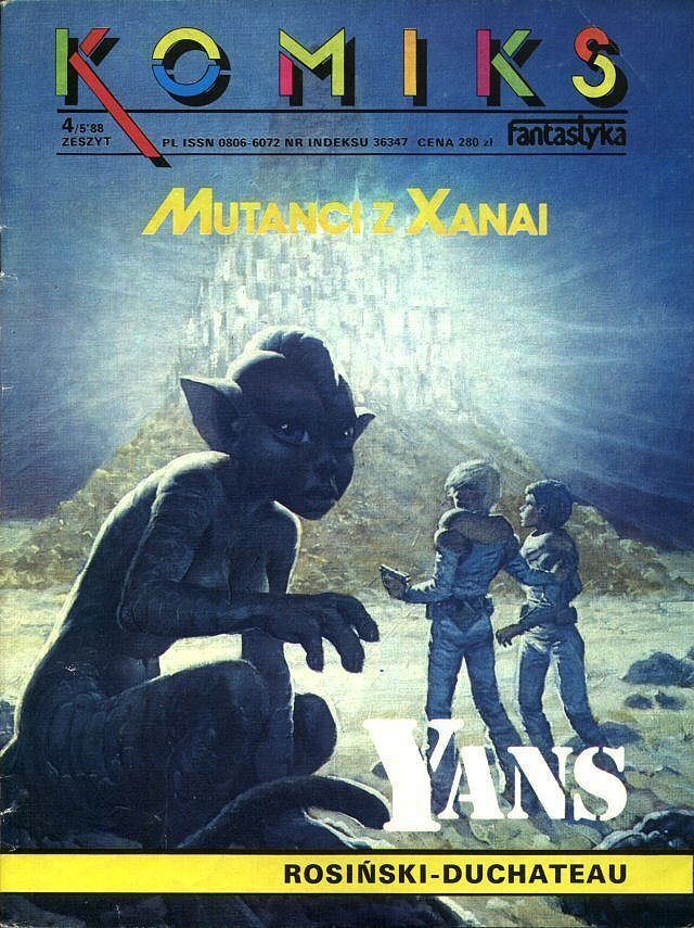 Komiks-Fantastyka - 5 - (4/1988) Yans: Mutanci z Xanai