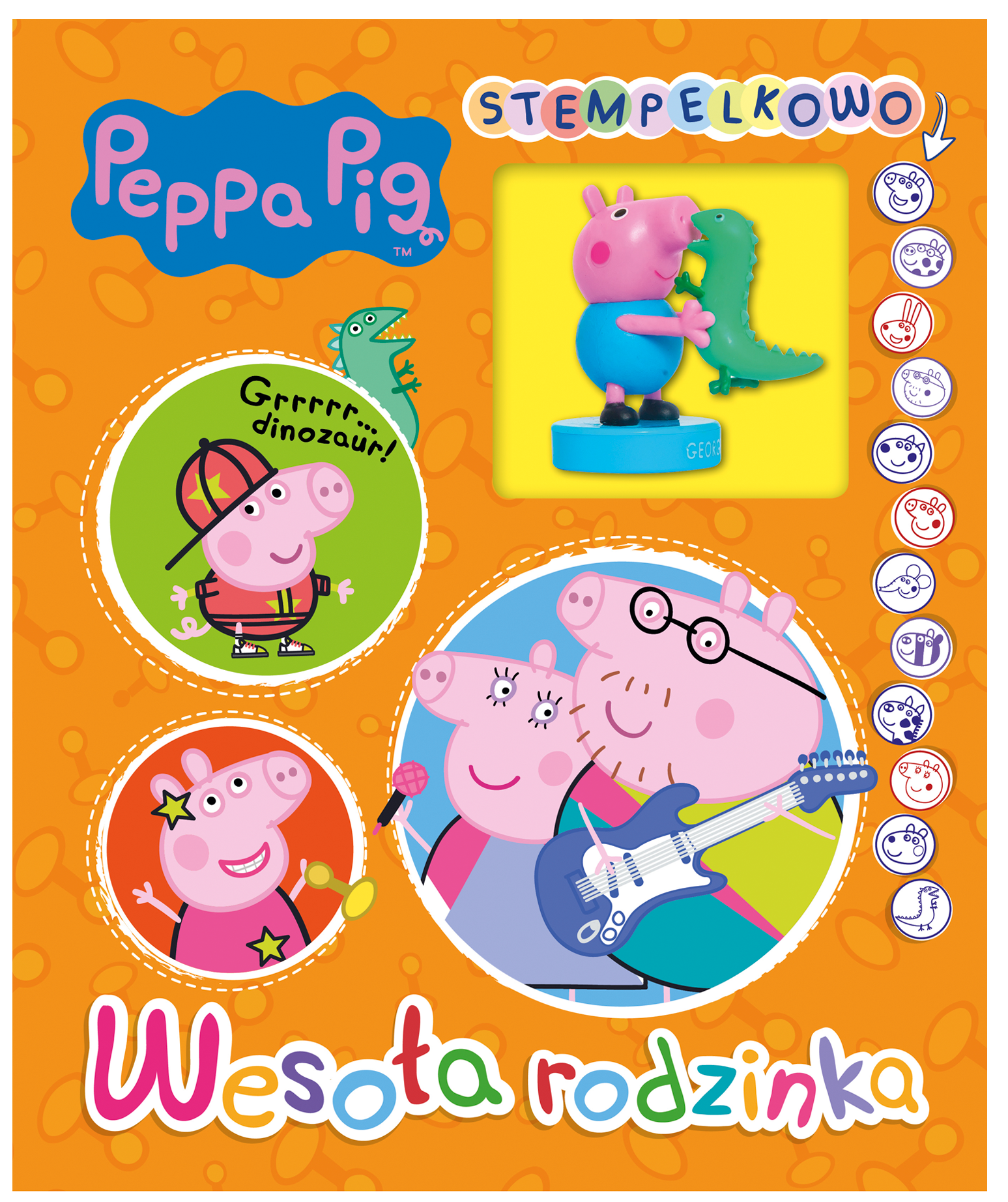 Peppa Pig. Stempelkowo. Wesoła rodzinka.