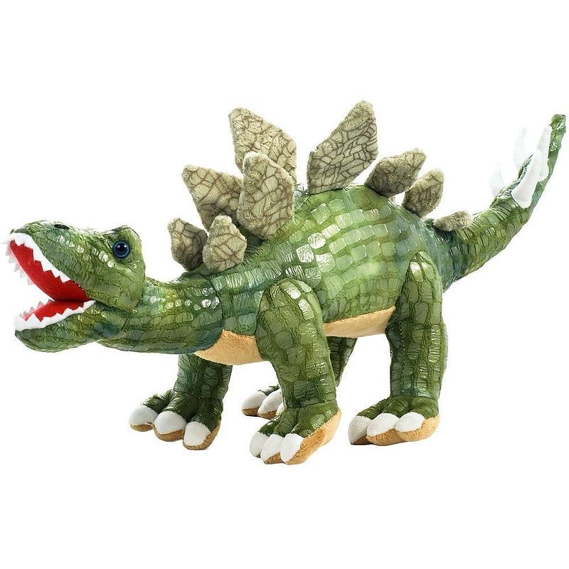 Maskotka pluszowy dinozaur stegozaur ciemny zielony 58cm 12955