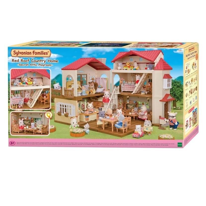 Sylvanian Families Miejski domek z tajemniczym pokojem na strychu 5708