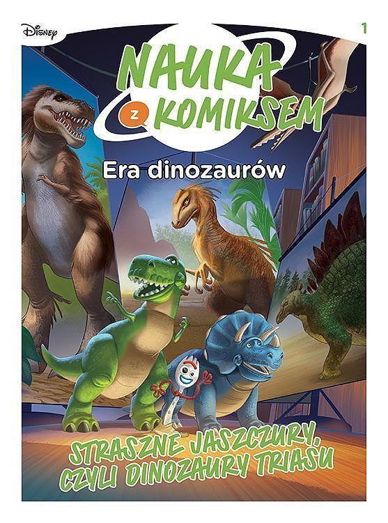 Nauka z komiksem. Era dinozaurów - 01 - Straszne jaszczury, czyli dinozaury triasu.