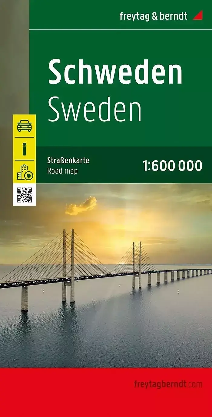 Mapa szwecja 1:600 000 fb