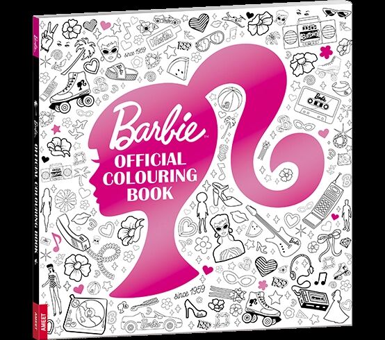 Barbie Official Colouring Book KD-1101