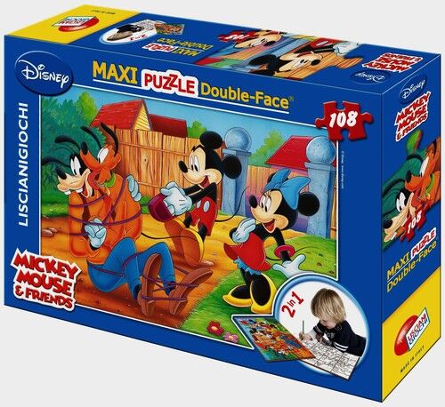 Mickey Mouse Puzzle dwustronne maxi