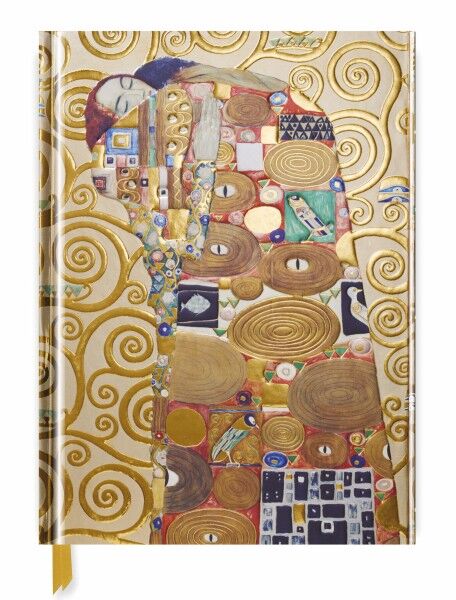 Notatnik A4 gładki TW Spełnienie (Uścisk) Gustaw Klimt FTSB030