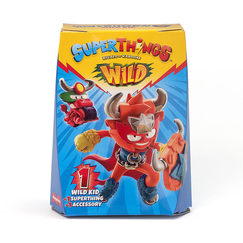Pudełko superthings rescue force  wild kid mix