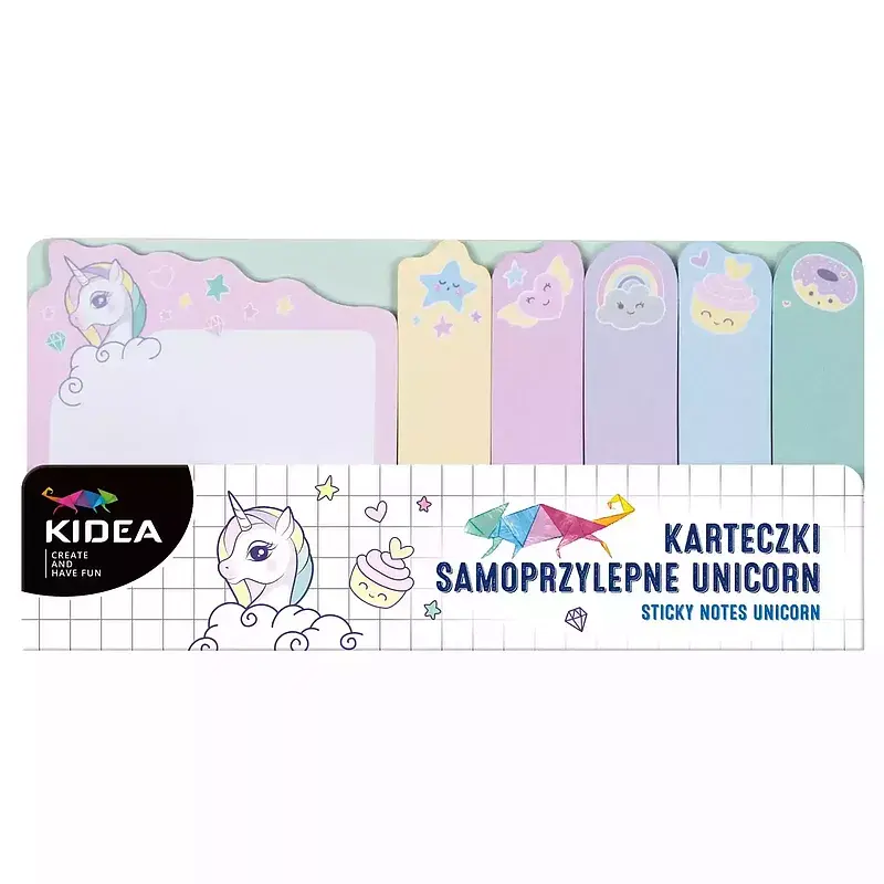 Karteczki samoprzylepne unicorn