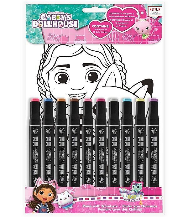 Malowanie po numerkach gabby's dollhouse gd00029