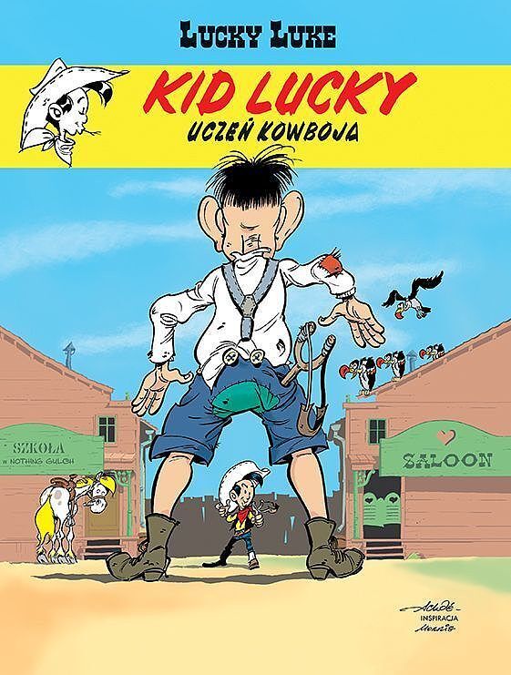 Lucky Luke. Kid Lucky - 01 - Uczeń kowboja