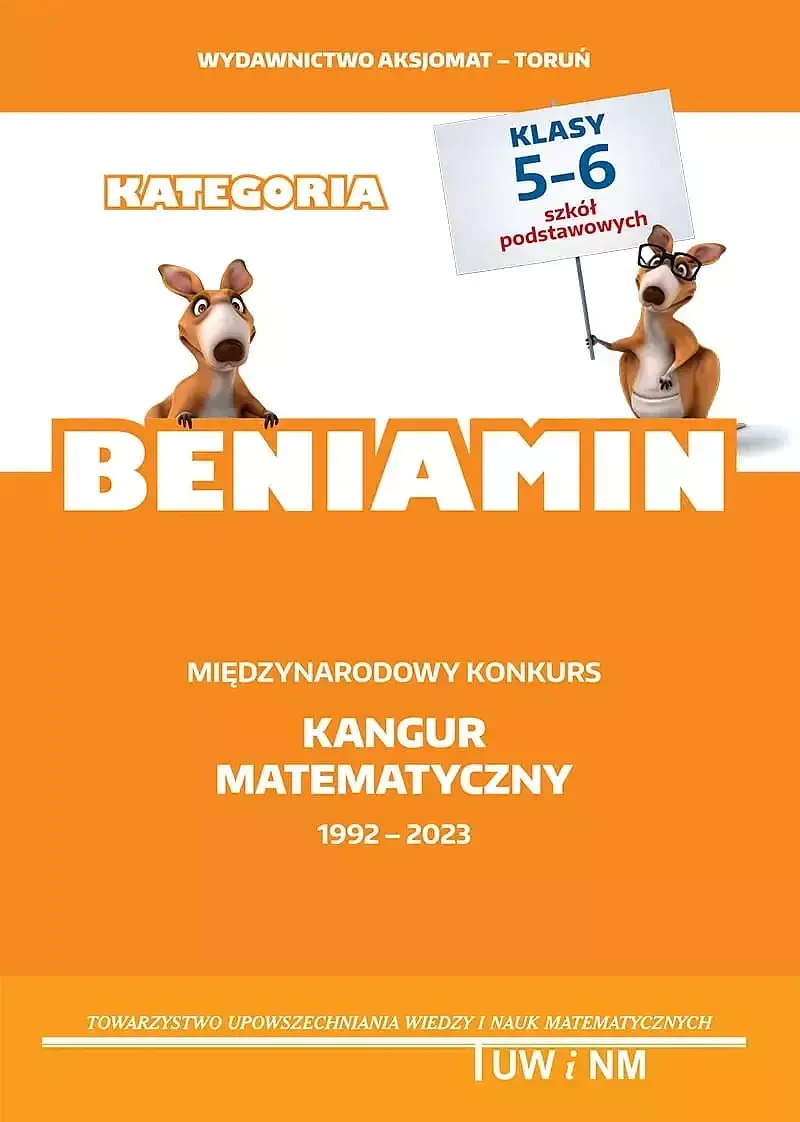 Matematyka z wesołym kangurem beniamin 2023