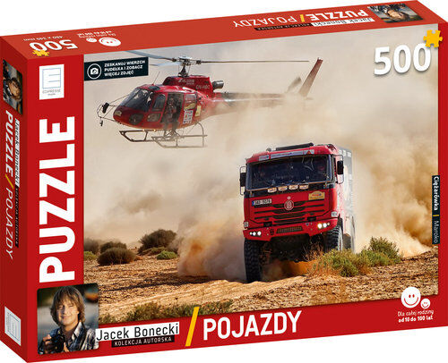 Puzzle Pojazdy Ciężarówka 500