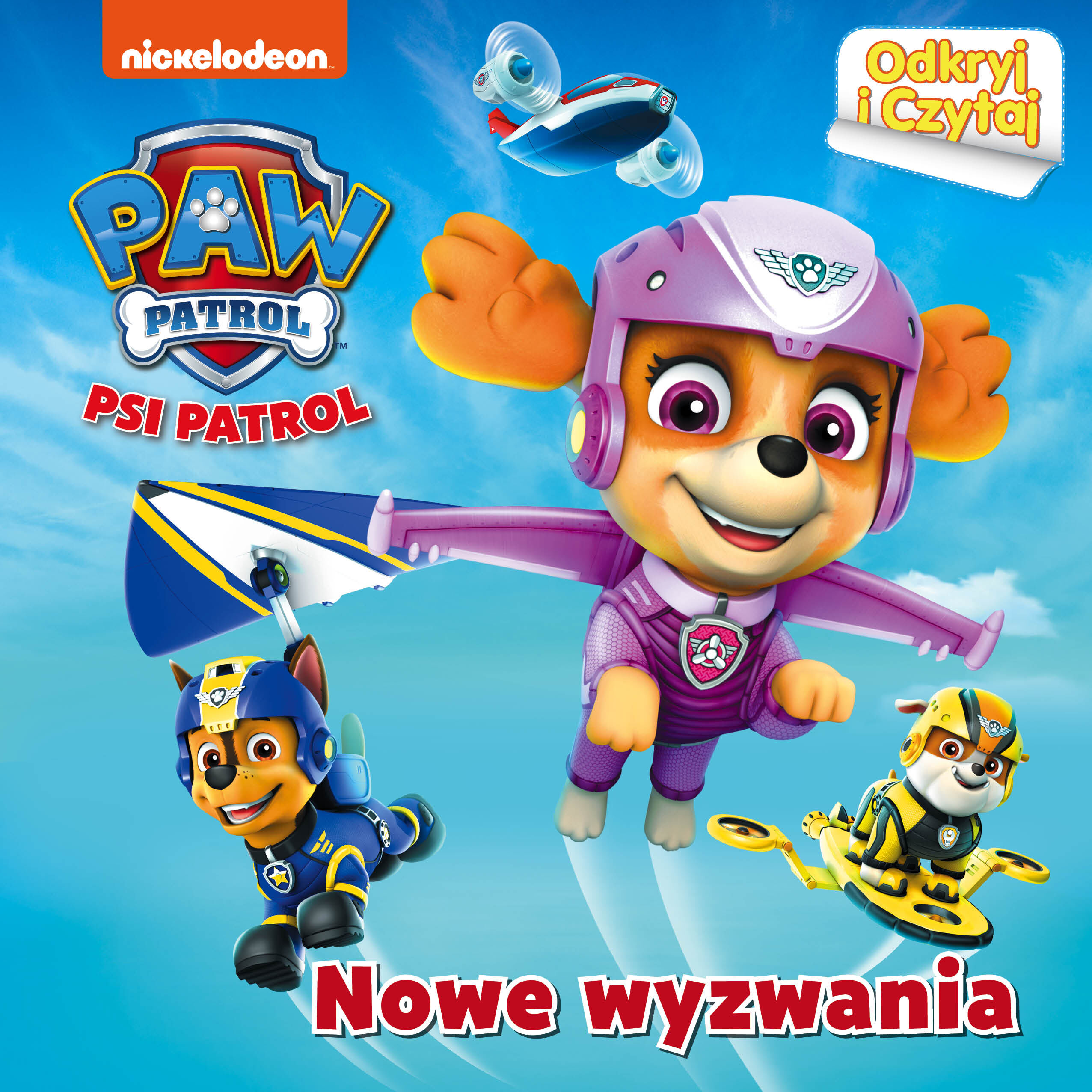 Psi Patrol Odkryj i Czytaj Nowe wyzwania