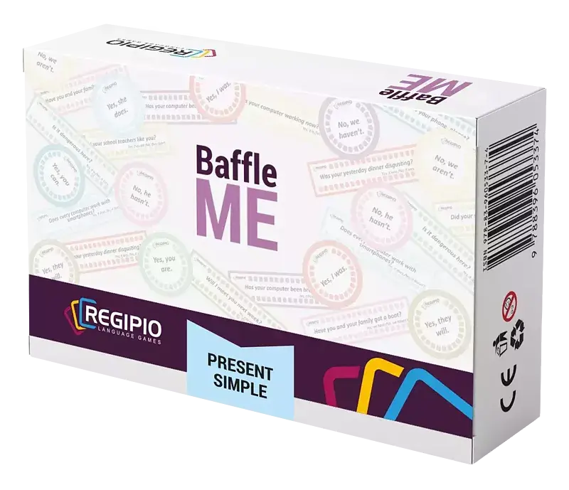 Game baffle me present simple