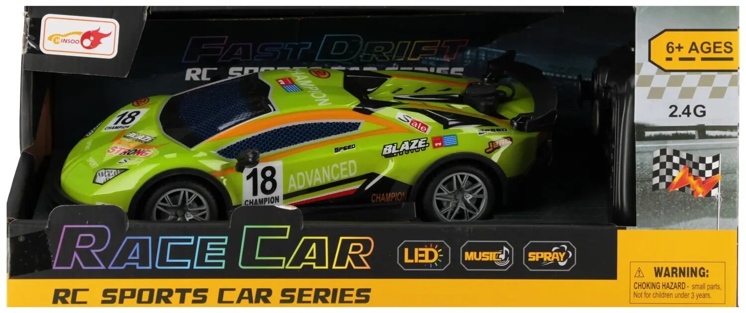 Auto wyścigowe zdalnie sterowane R/C FF Spray