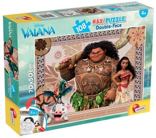 Puzzle dwustronne maxi 108 Vaiana
