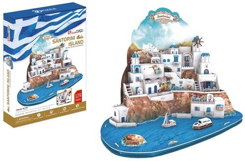 Puzzle 3D Santorini 129
