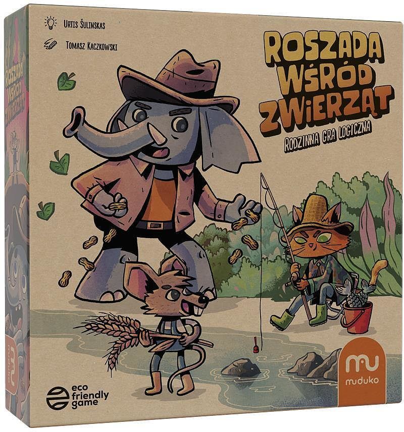 Gra roszada wśród zwierząt