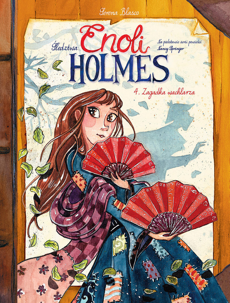 Śledztwa Enoli Holmes - 04 - Zagadka wachlarza