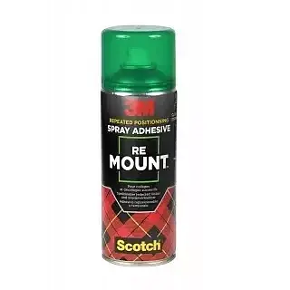 Klej w sprayu 400ml do repozycjonowania remount scotch