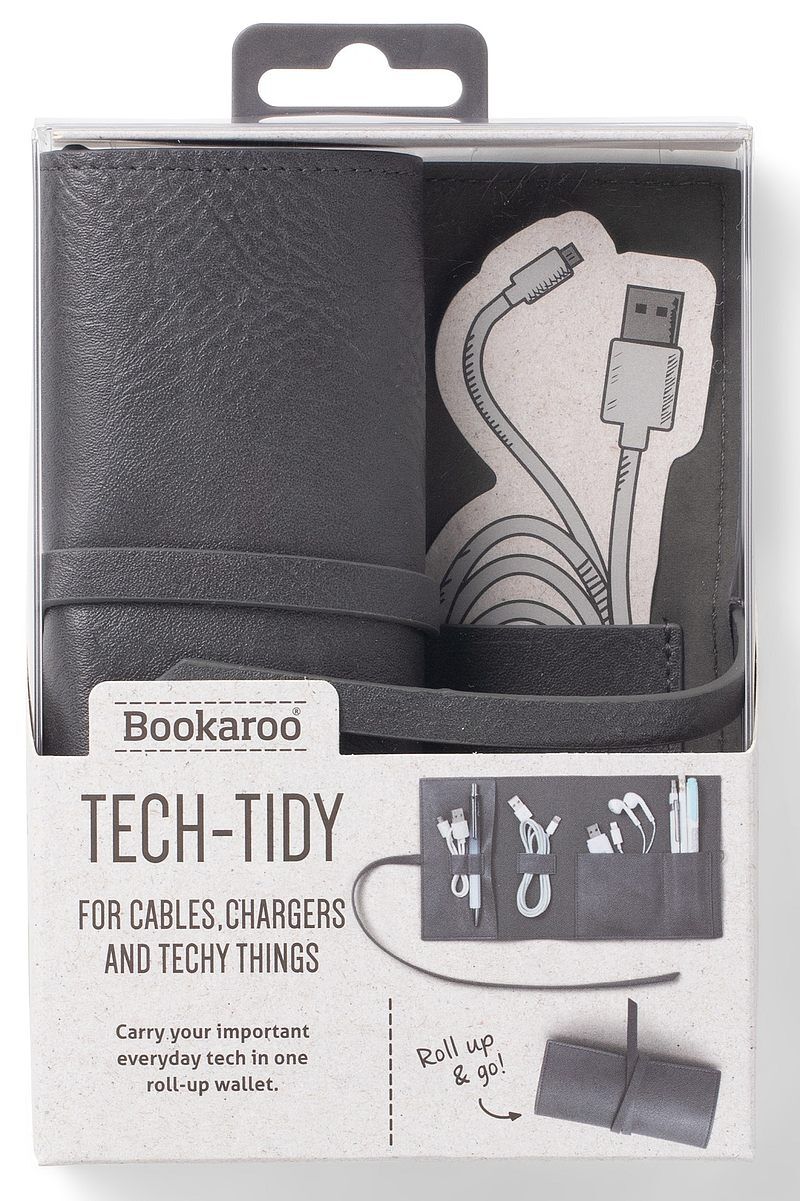 Organizer podróżny grafitowy bookaroo travel tech-tidy if