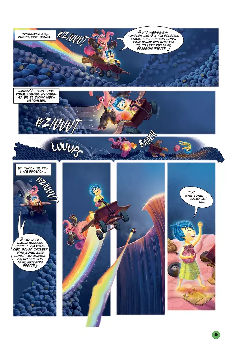 Magiczny świat Disneya w komiksie - W głowie się nie mieści