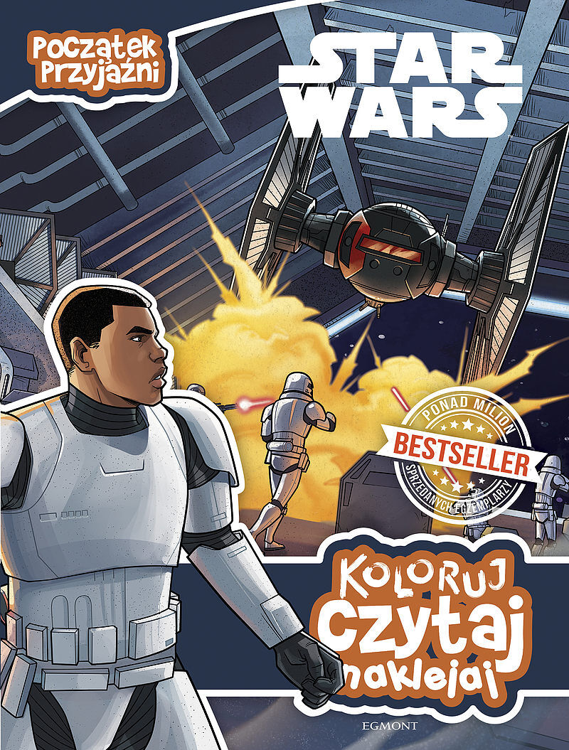 Początek przyjaźni. Star Wars. Koloruj, czytaj, naklejaj