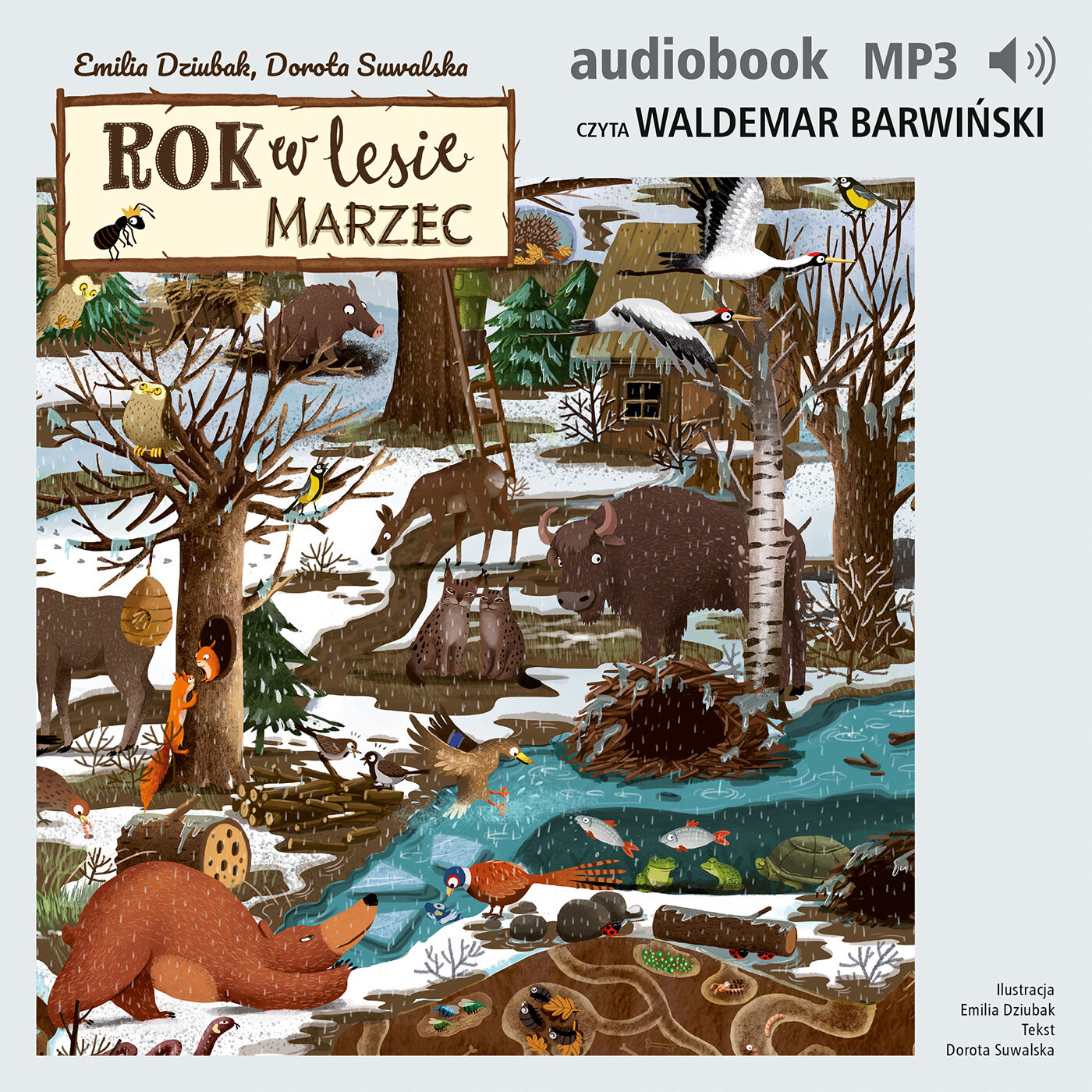 Rok w lesie. Marzec (audiobook MP3)