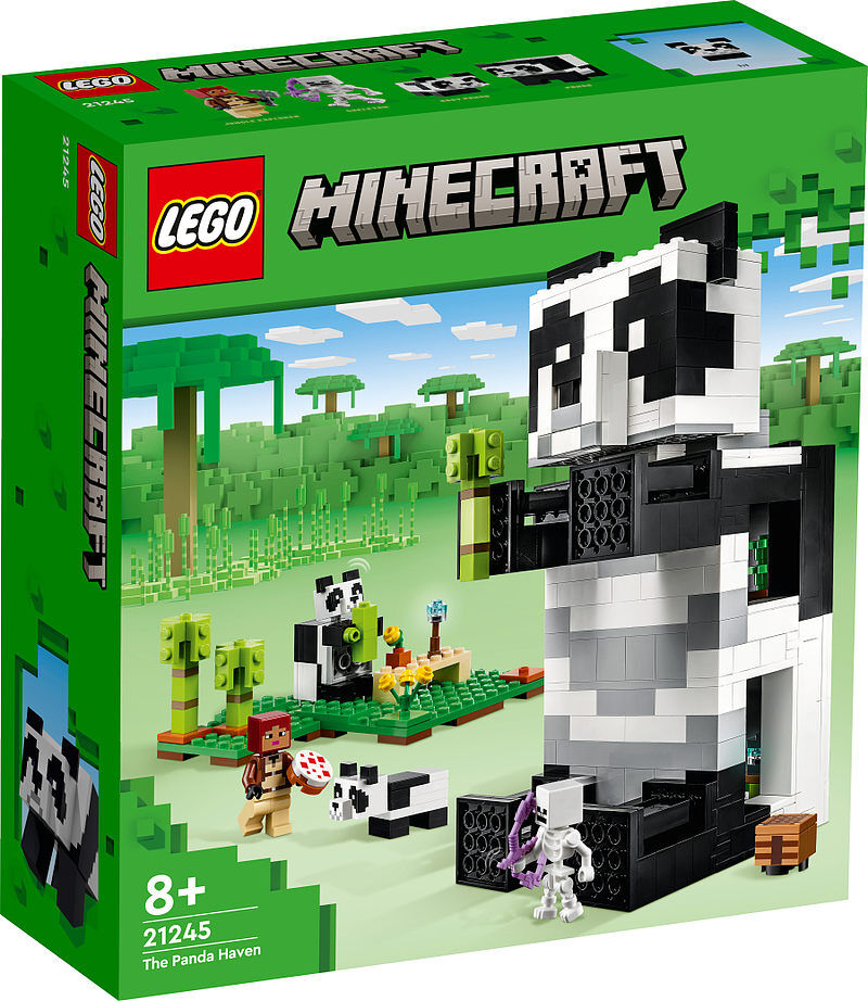 Lego minecraft rezerwat pandy 21245