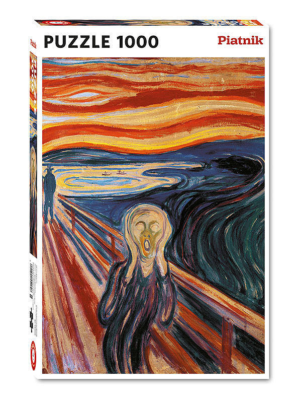 Puzzle 1000 munch krzyk