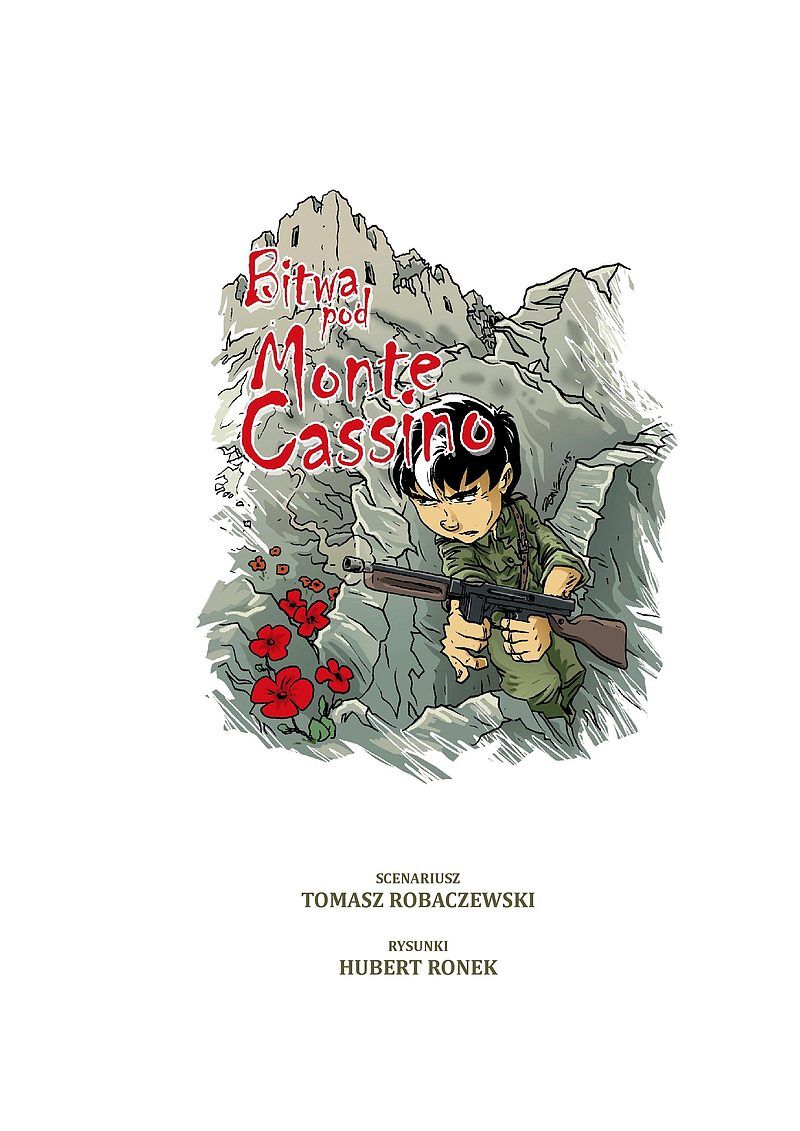 Wojenna odyseja Antka Srebrnego - 4 - Bitwa pod Monte Cassino 1944 r.