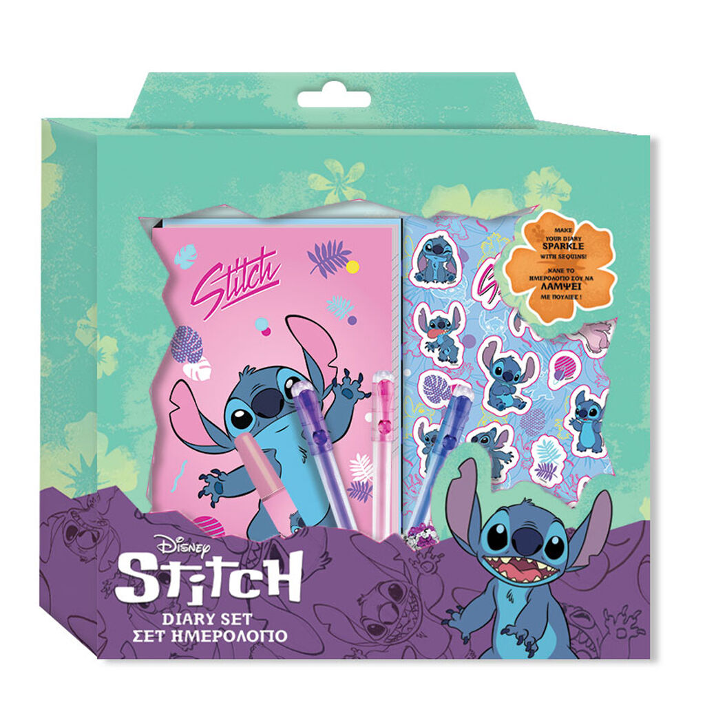 Pamiętnik Lilo&Stitch z cekinami