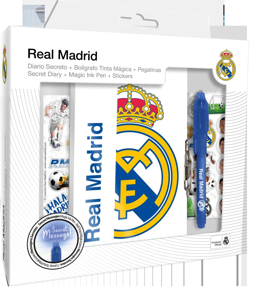 Pamiętnik z magicznym długopisem Real Madrid RM00024