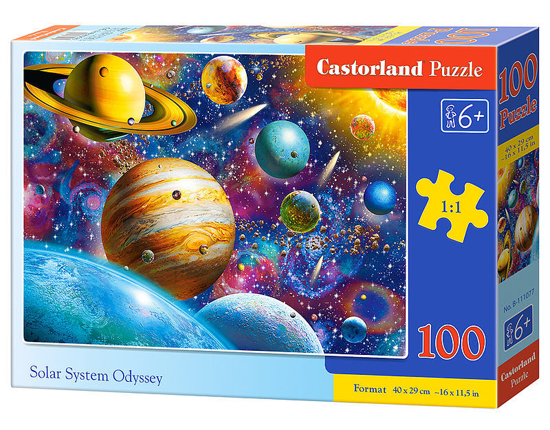 Puzzle 100 układ sloneczny
