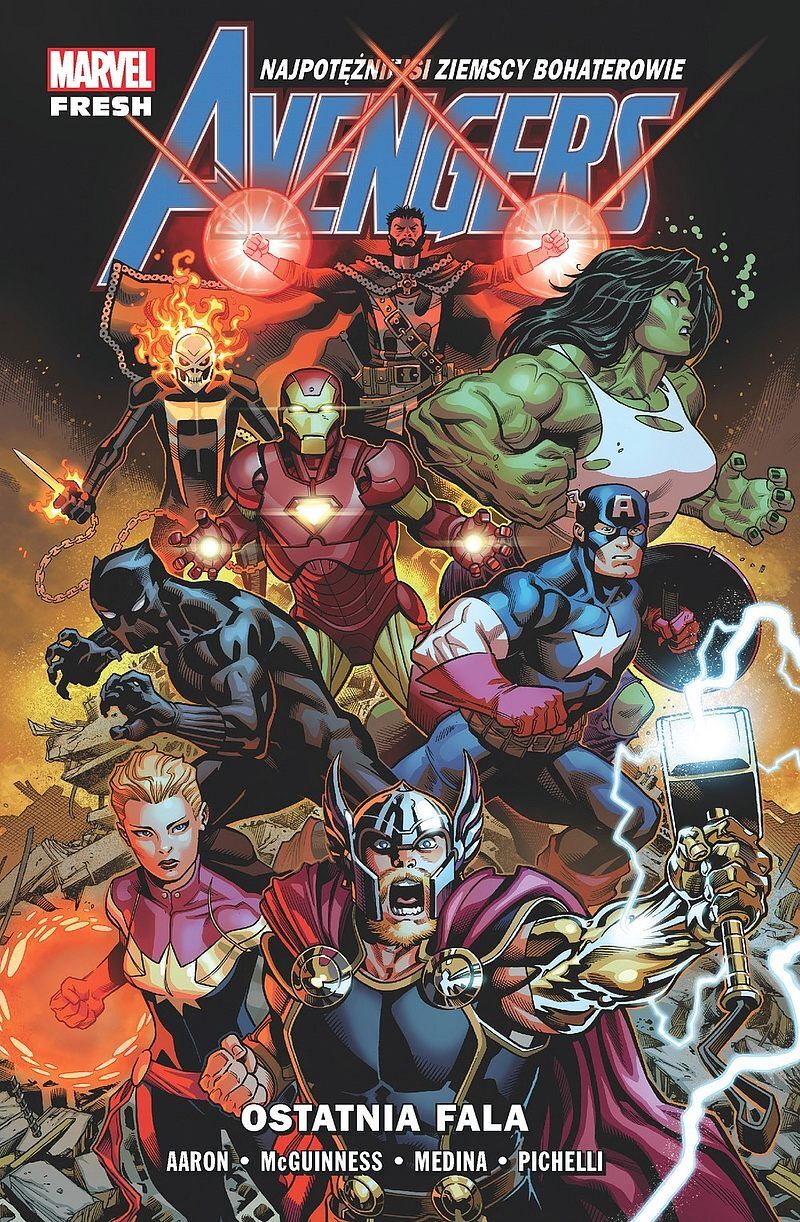 Avengers (Marvel Fresh) - 01 - Ostatnia fala (wyd. 2023)