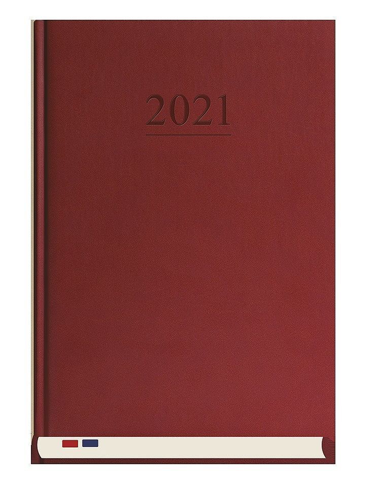 Terminarz 2021 stacjonarny mip bordo
