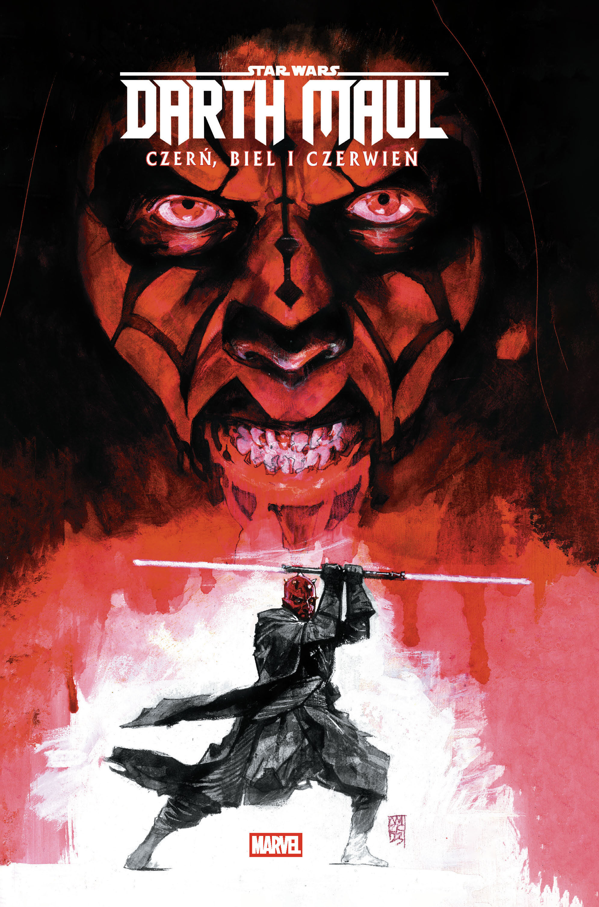Star Wars - Darth Maul - Czerń, biel i czerwień