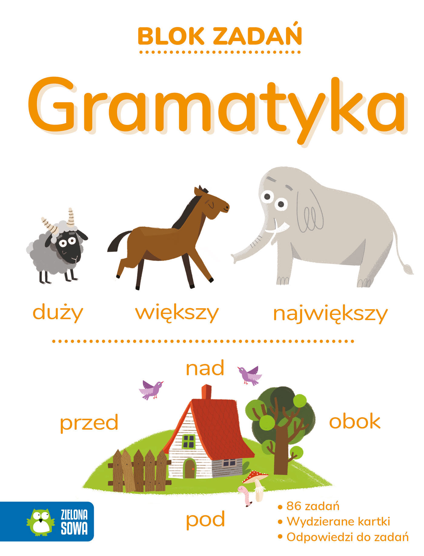 Blok zadań. Gramatyka 9+