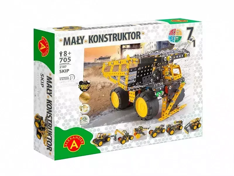 Mały konstruktor 7w1 skip