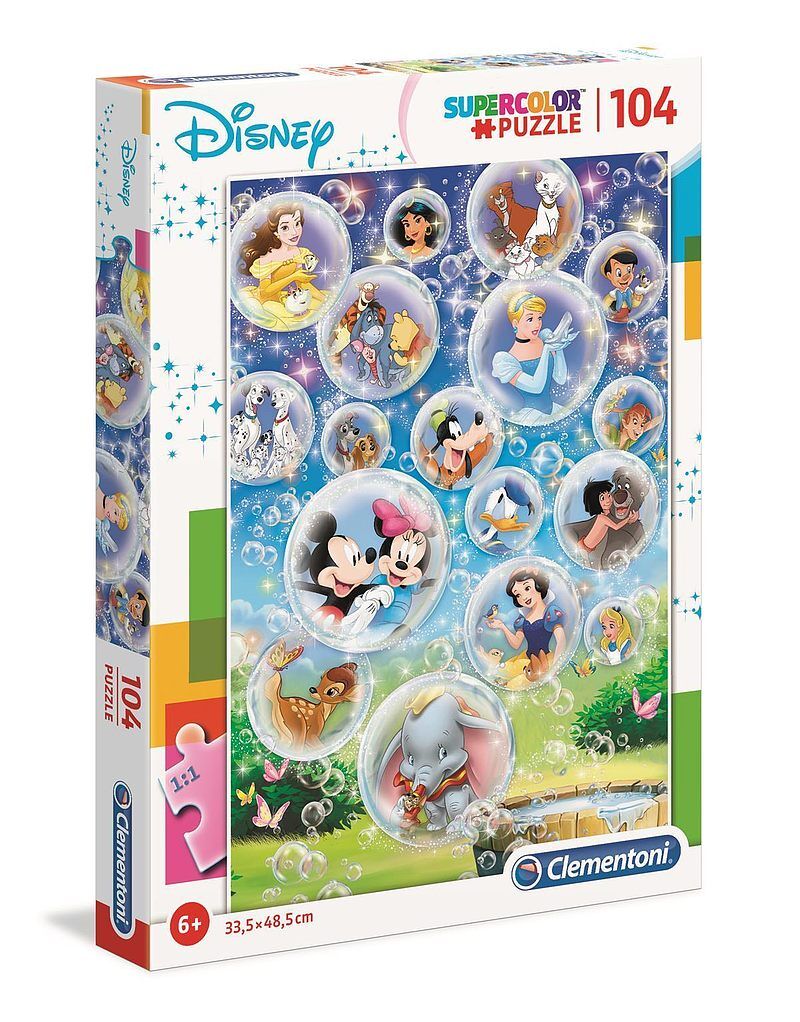 Puzzle 104 super kolor disney classic 27119