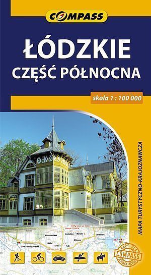 Łódzkie. Część północna. Mapa turystyczno-krajoznawcza w skali 1:100 000