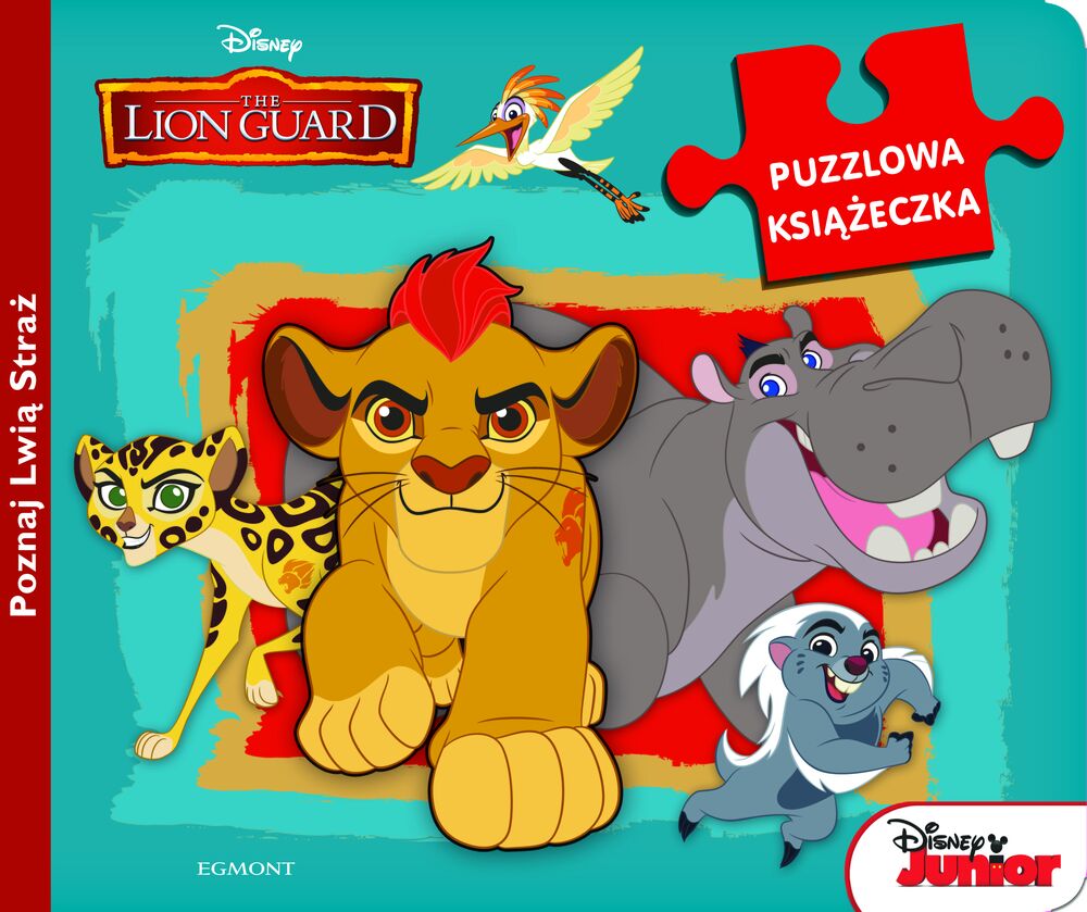 Poznaj lwią straż puzzlowa książeczka
