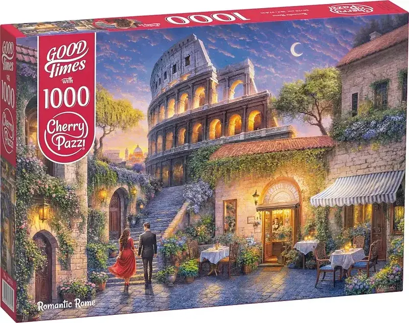 Puzzle 100  romantic rome 30714