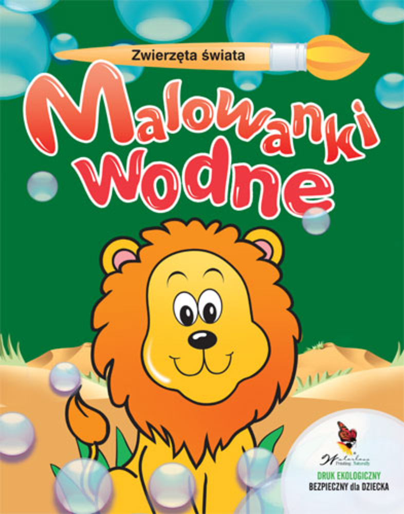 Zwierzęta świata. Malowanki wodne