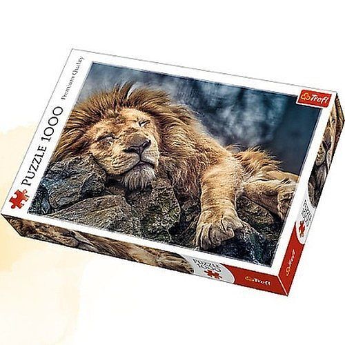 Puzzle 1000 el. Śpiący lew